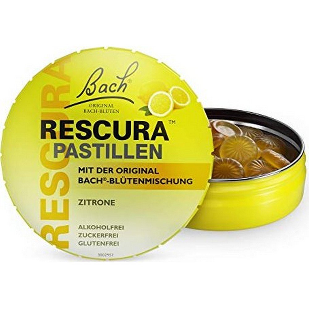 nelsons bach original rescura zitrone pastillen 50g Nelsons Bach Original Rescura Zitrone Pastillen 50g