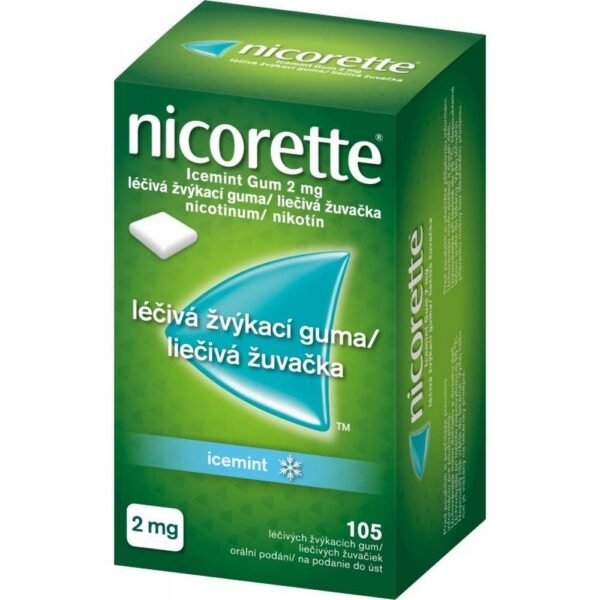Nicorette 2 mg, 105 pcs