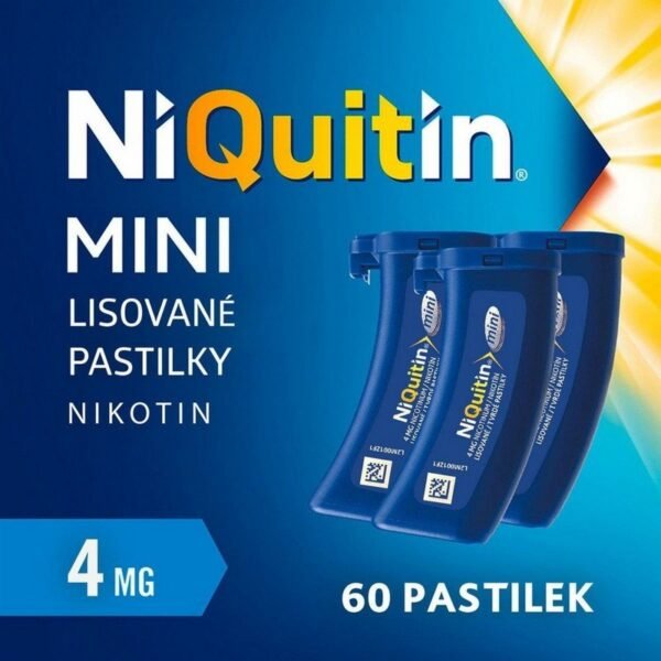 NiQuitin Mini 4 mg lozenges 3 × 20 pcs