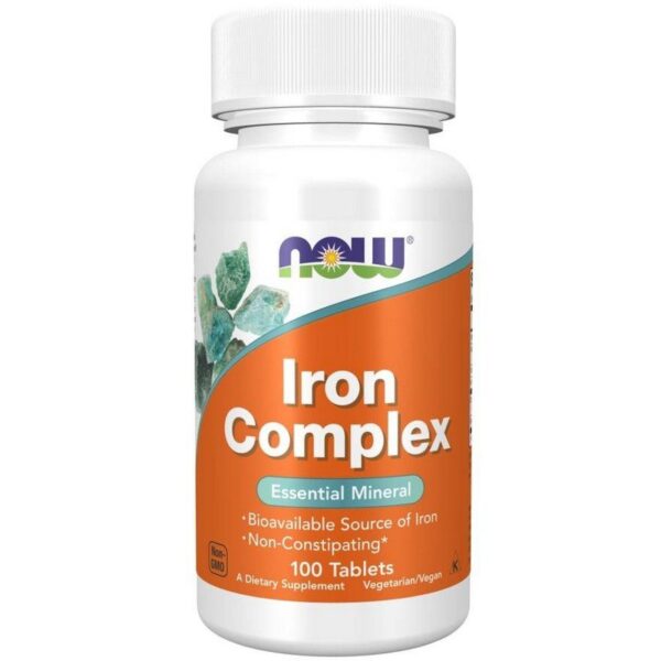 Now Foods Iron Complex 100 tab