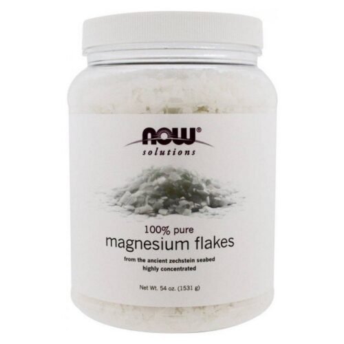 Now Foods Magnesium Flakes 100% Purity 1.5 kg