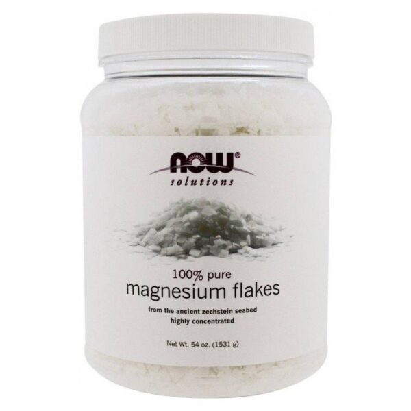 Now Foods Magnesium Flakes 100% Purity 1.5 kg