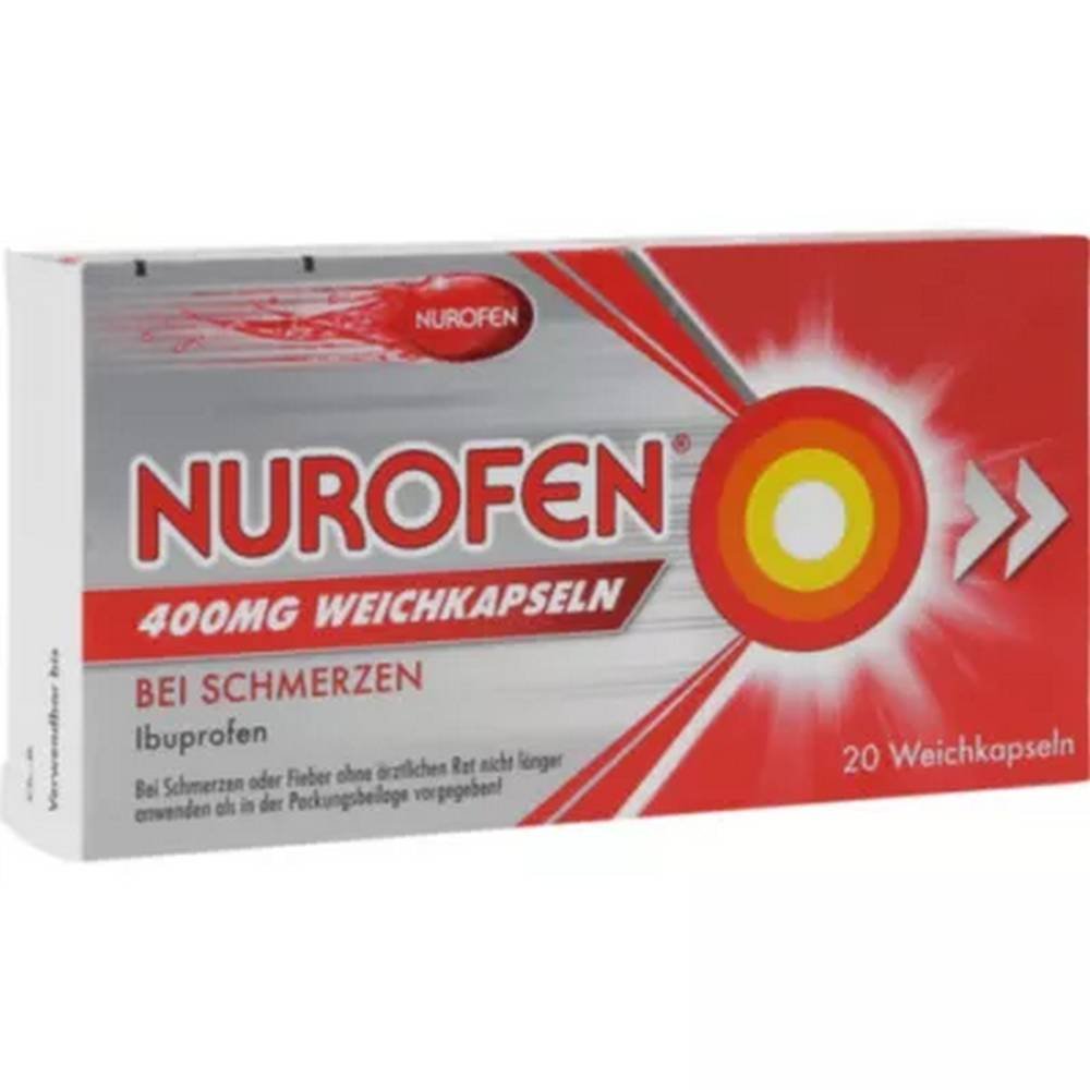 nurofen 400 mg soft capsules 20 pcs NUROFEN 400 mg soft capsules — 20 pcs