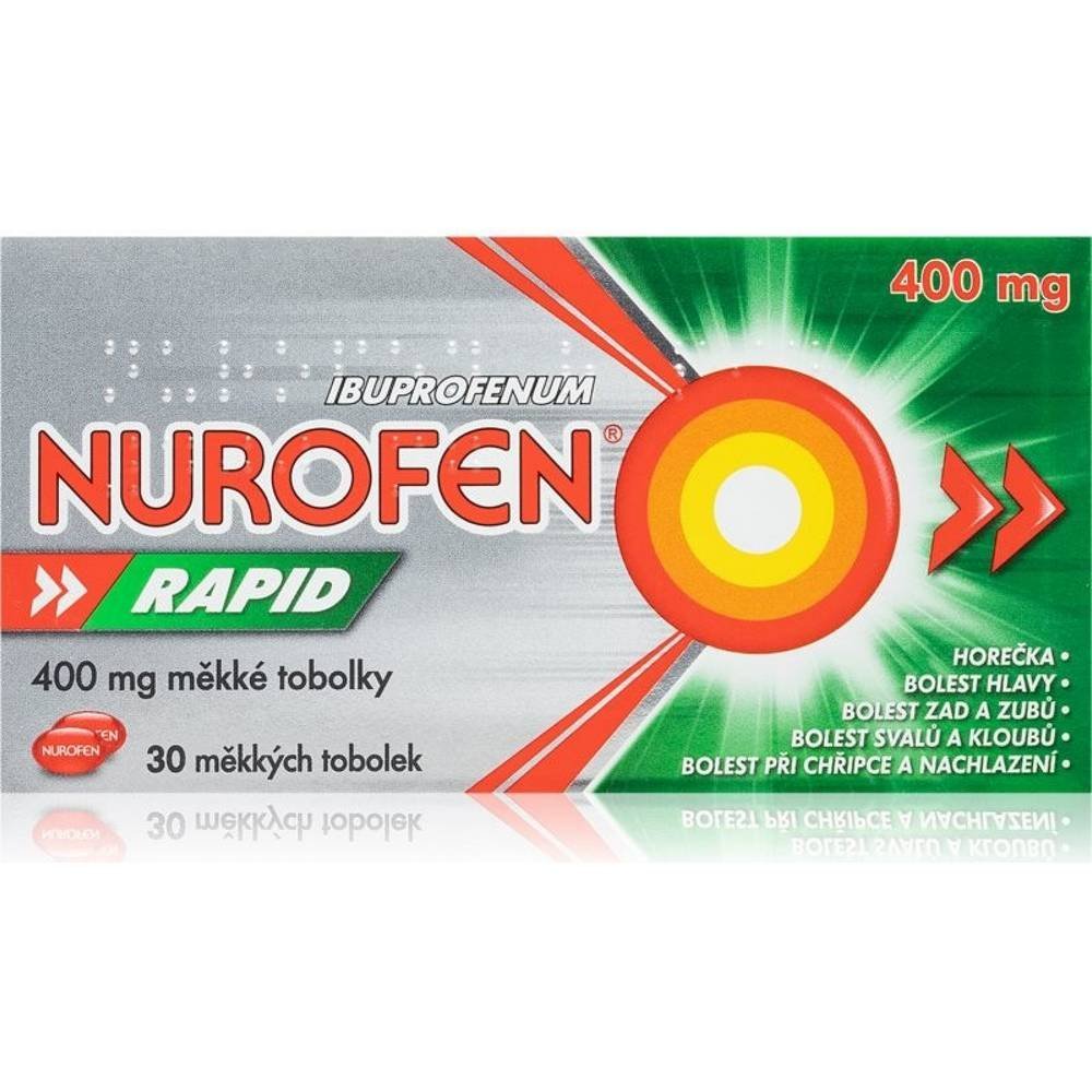 nurofen rapid 400mg 30 Nurofen Rapid 400 mg Capsules 30 pcs