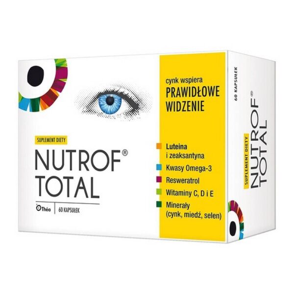 Nutrof Total, with vitamin D3, capsules, 60 pieces