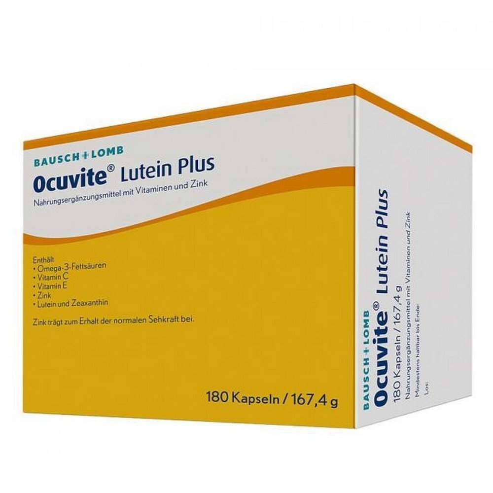 ocuvite complete 12 mg lutein capsules 180 pcs Ocuvite Complete 12 mg Lutein Capsules 180 pcs