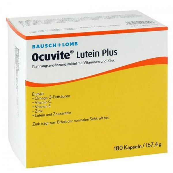 Ocuvite Lutein Plus Capsules 180 pcs