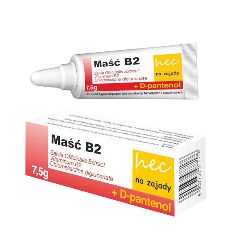 ointment b2 hec for hares 75 g 1 Ointment B2 Hec for Lips 7.5 g