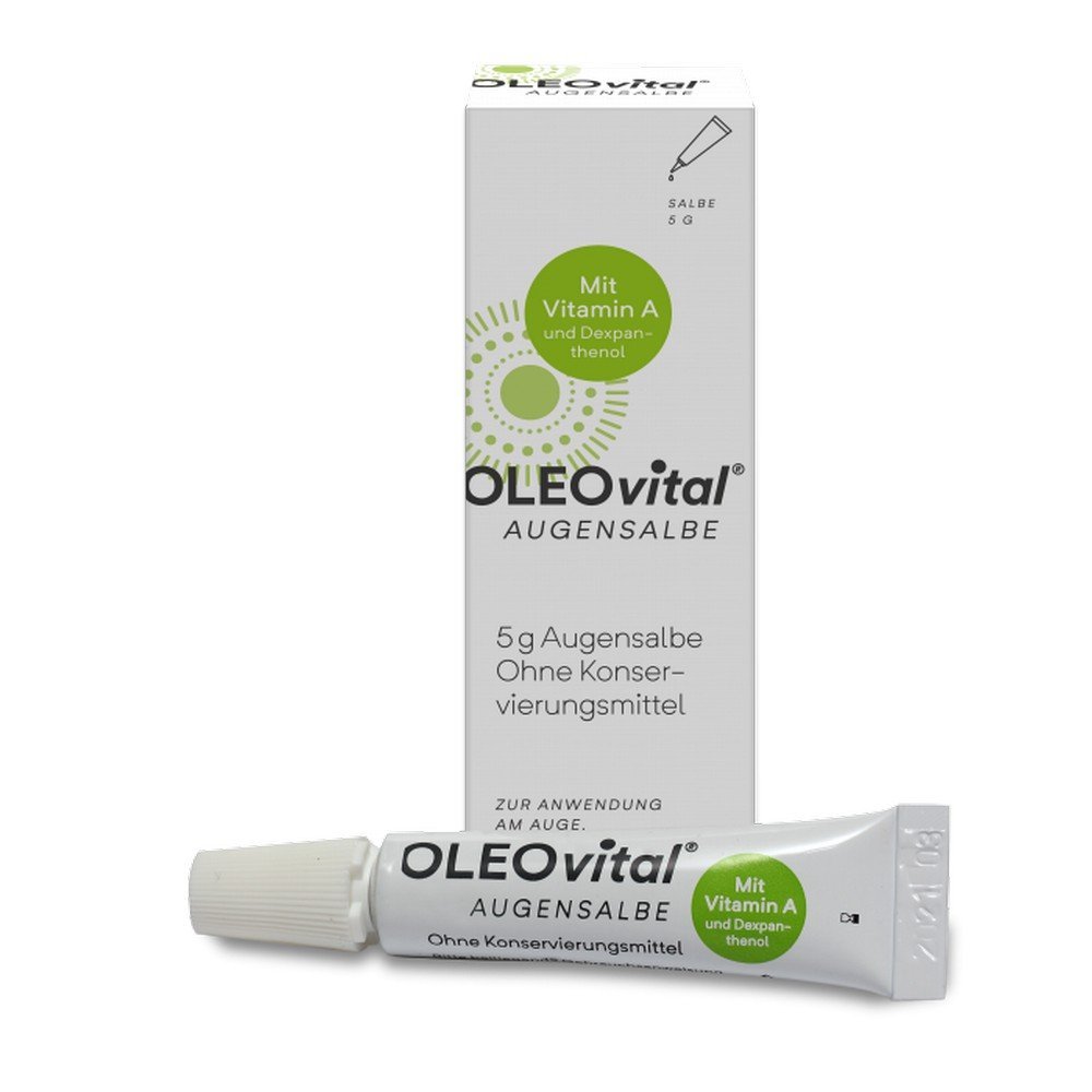 oleovital augensalbe 5g OLEOVital eye ointment, 5 g — OLEOVital Augensalbe, 5 g