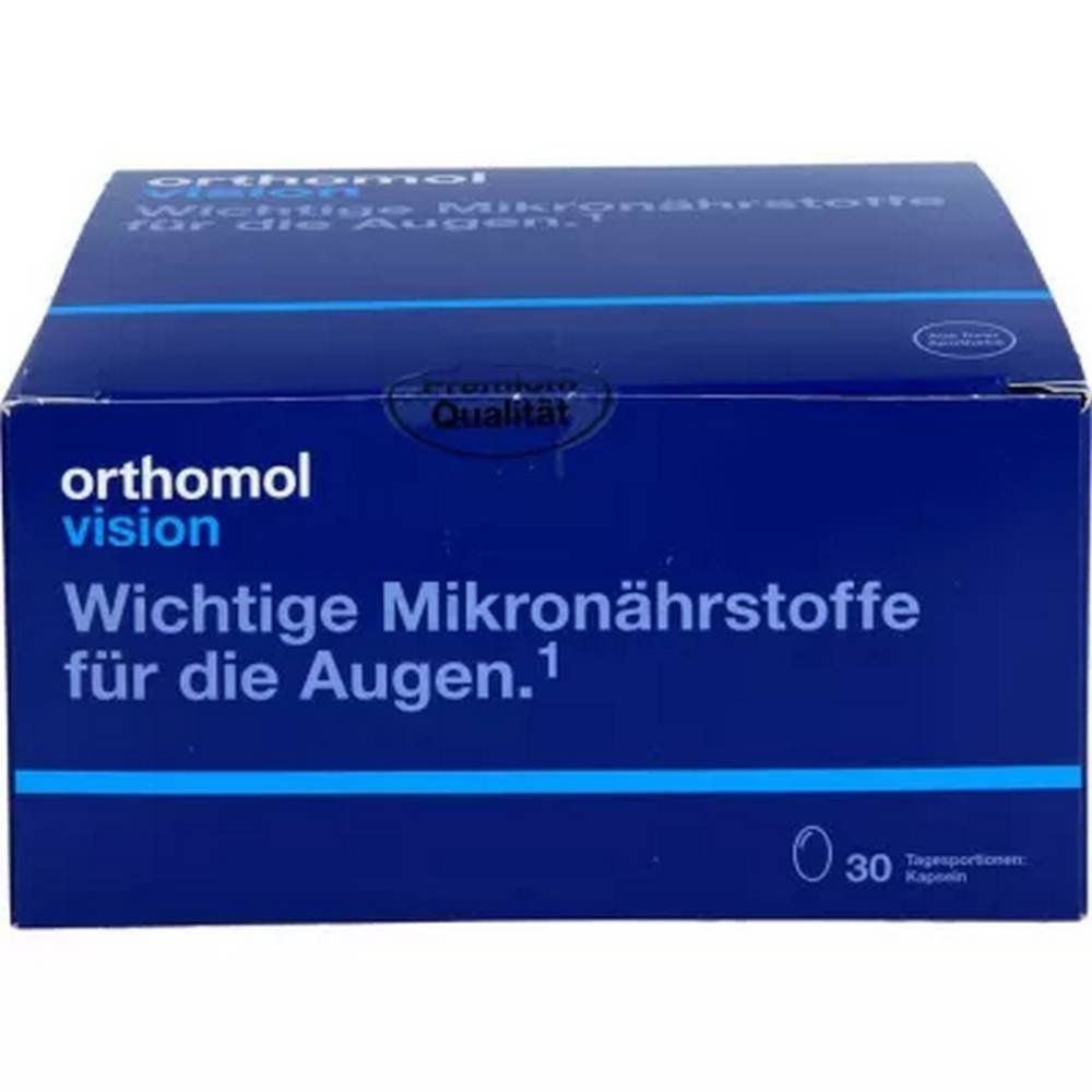orthomol vision capsules 30 pcs Orthomol Vision Kapseln 30 Stück