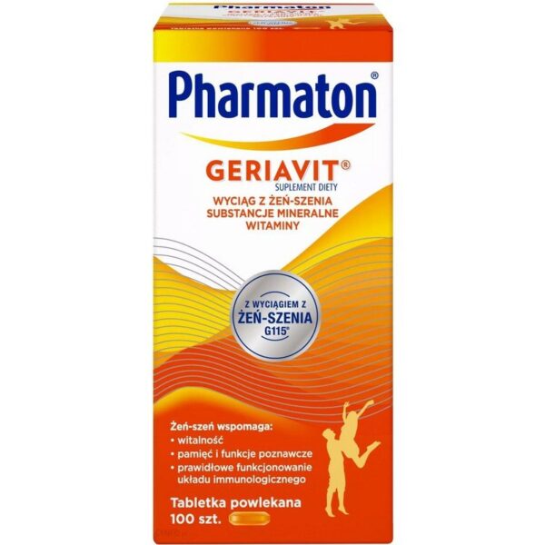 Pharmaton Geriavit 100 tablets