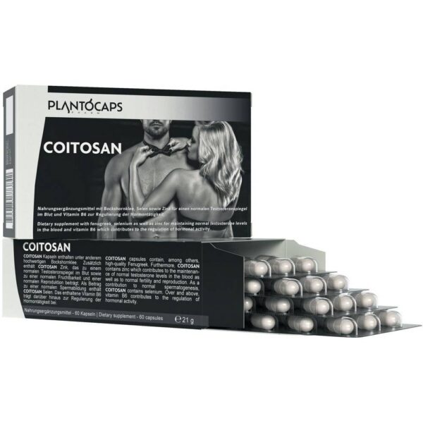 PLANTOCAPS COITOSAN capsules, 60 pcs