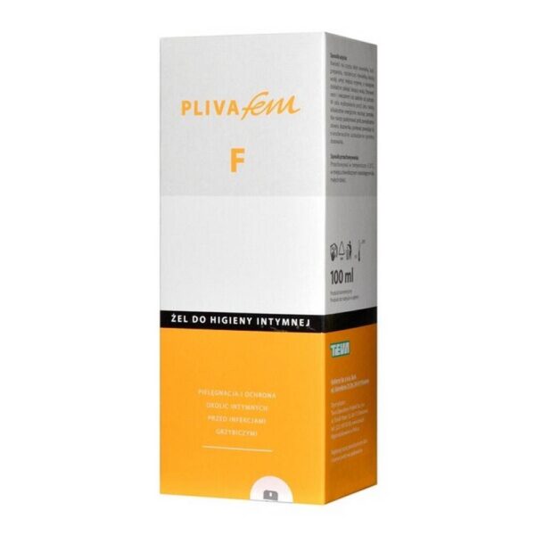 PLIVAfem F, Intimate hygienic nail, 100 ml