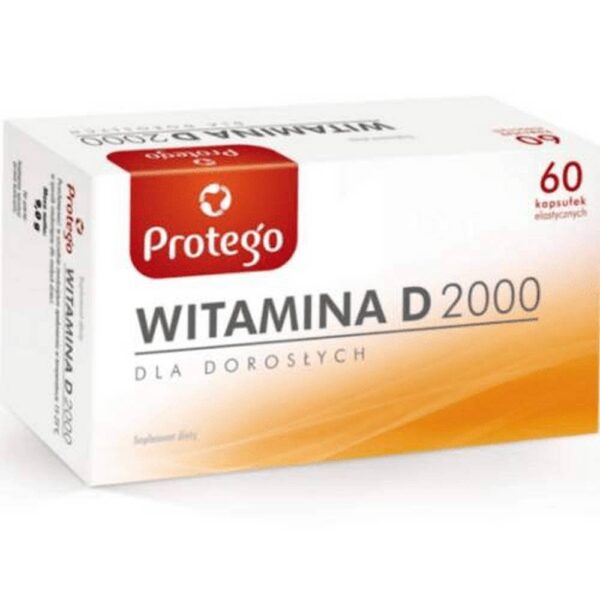 Protego Vitamin D 2000, flexible capsules, 60 pieces