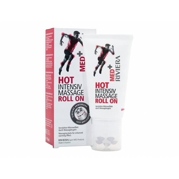 RIVIERA MED+ Hot intensive massage roll-on, 150 ml