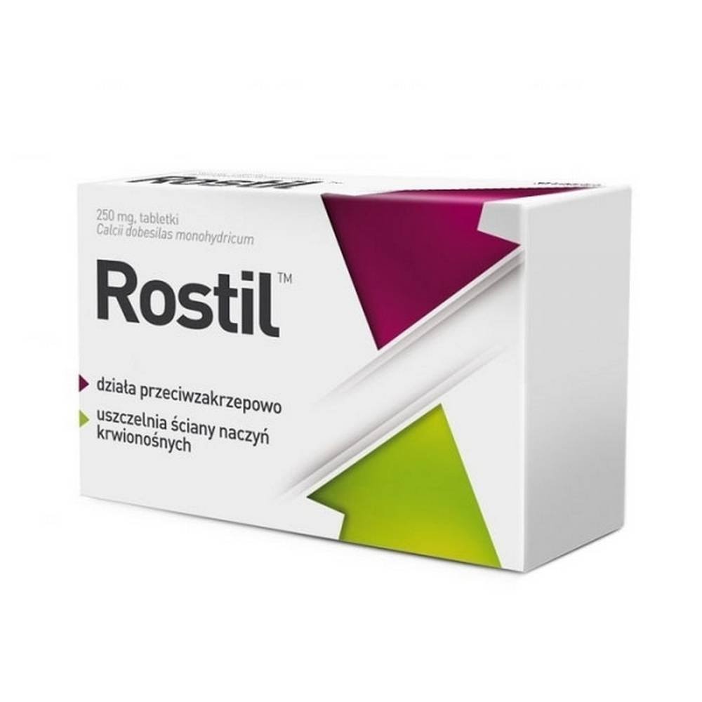 rostil 250 mg tablets 30 pieces Rostil 250 mg Tablets 30 pcs