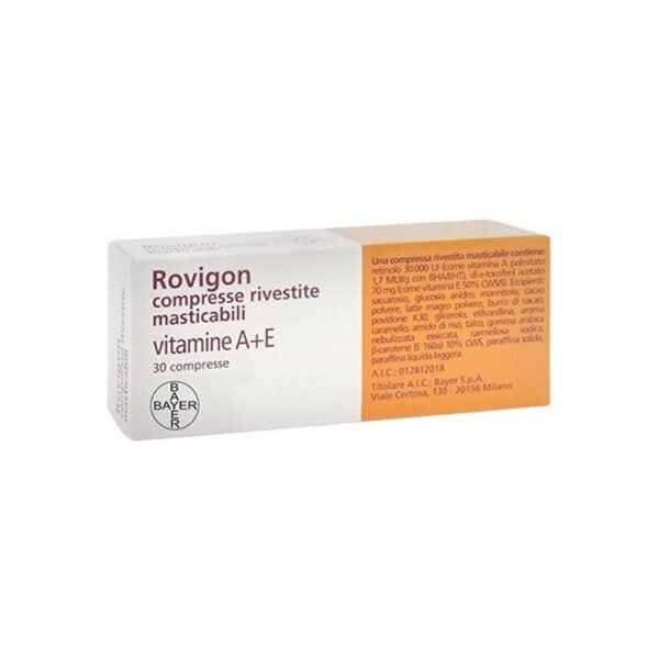 Rovigon Vitamin A und E Kautabletten 30 Stück