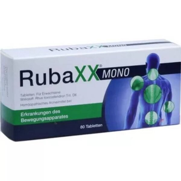 Rubaxx Mono Tablets 80 pcs