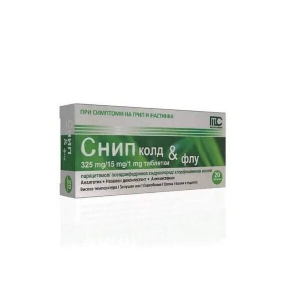 Snip Cold & Flu Tabletten 20 Stück