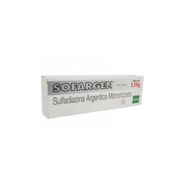 Sofargen 1% Cream for Wounds, Burns, and Sores, 120 g — Sofargen