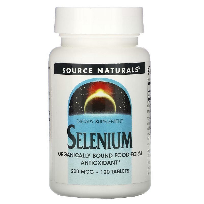 Source Naturals Selenium 200 mcg 120 Tablets