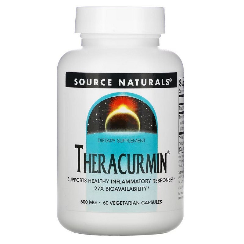 Source Naturals Theracurmin 600 mg 60 Vegetarian Capsules