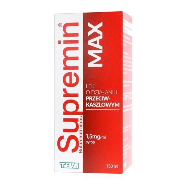 Supremin Max 1.5 mg/ml Syrup 150 ml