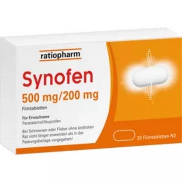 Synofen 500 mg / 200 mg Tablets 20 pcs