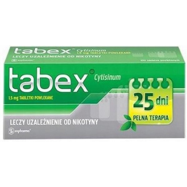 Tabex 100 szt. Tabletki