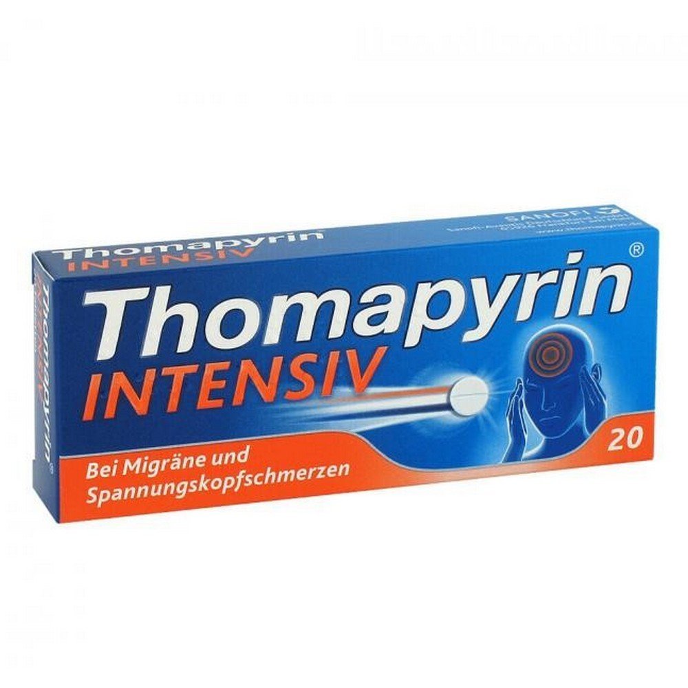 thomapyrin intensive tablets 20 pcs Thomapyrin Intensive Tablets 20 pcs