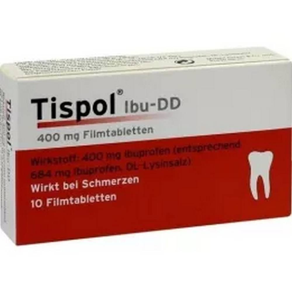 tispol ibu dd 10 pcs TISPOL IBU DD, 10 pcs
