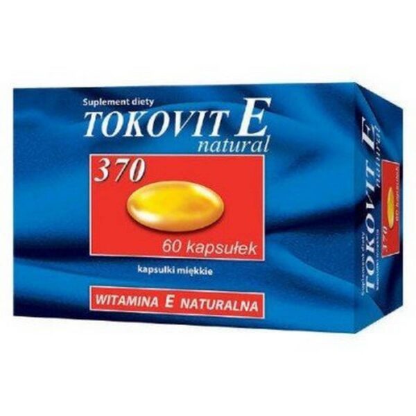 Tokovit E 370 natural, capsule, 60 pieces