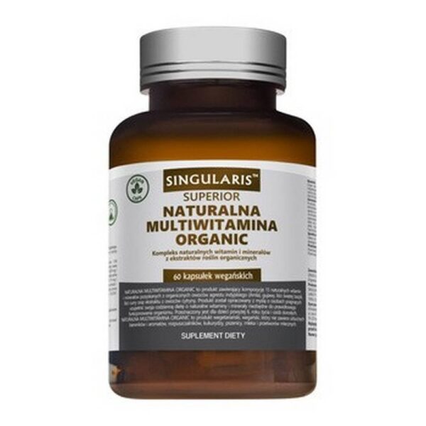 Unique natural organic multivitamin, capsules, 60 pcs.