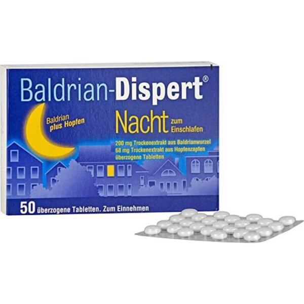 Valerian Dispert Night Tablets 50 pcs