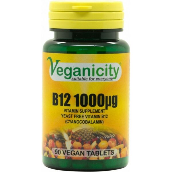 Veganicity Vitamin B12 1000 µg 90 tab