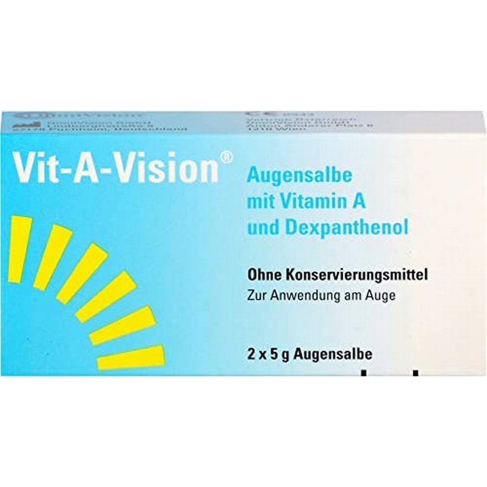 vit a vision augensalbe 10g 2x 5g Vit-A-Vision eye ointment, 10 g (2×5 g)