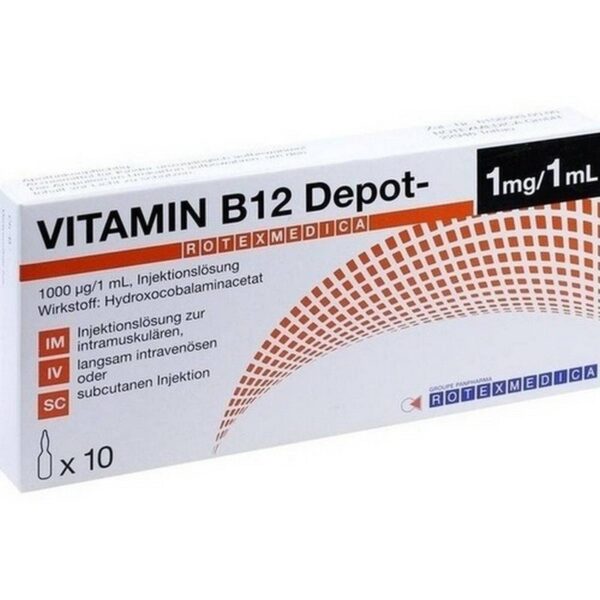 Vitamin B12 DEPOT ROTEXMEDICA, 10X1 ml