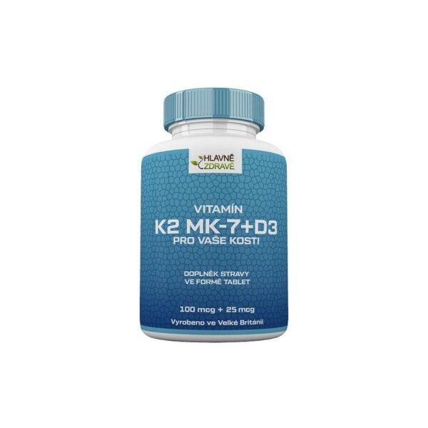 Vitamin K2 MK-7 100mg and vitamin D3 1,000 I.U. 120 tab