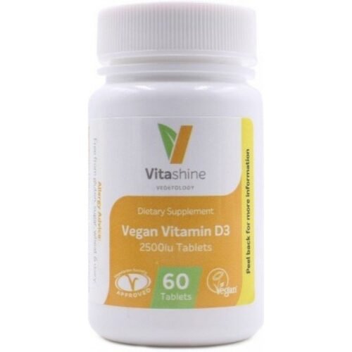 Vitashine Vegan Vitamin D3 2500 iu 60 tab