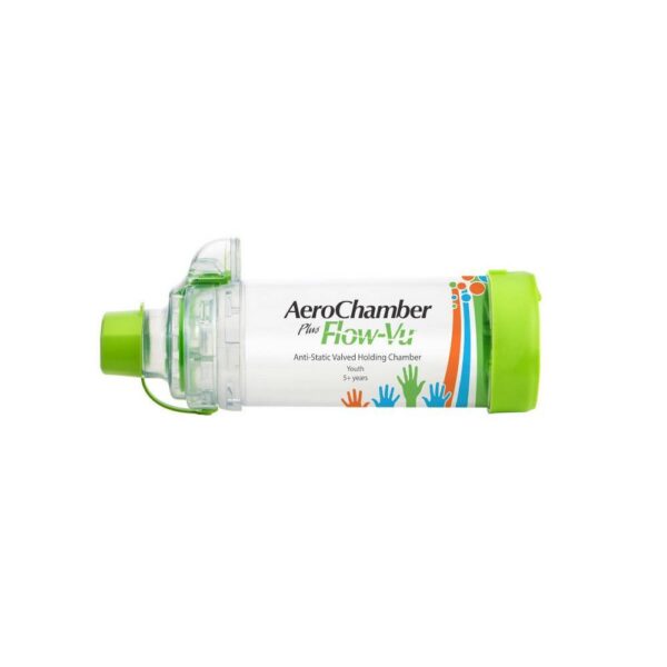 AEROCHAMBER Kids M.Mundstück Kdr.ab 5 years green, 1 pcs