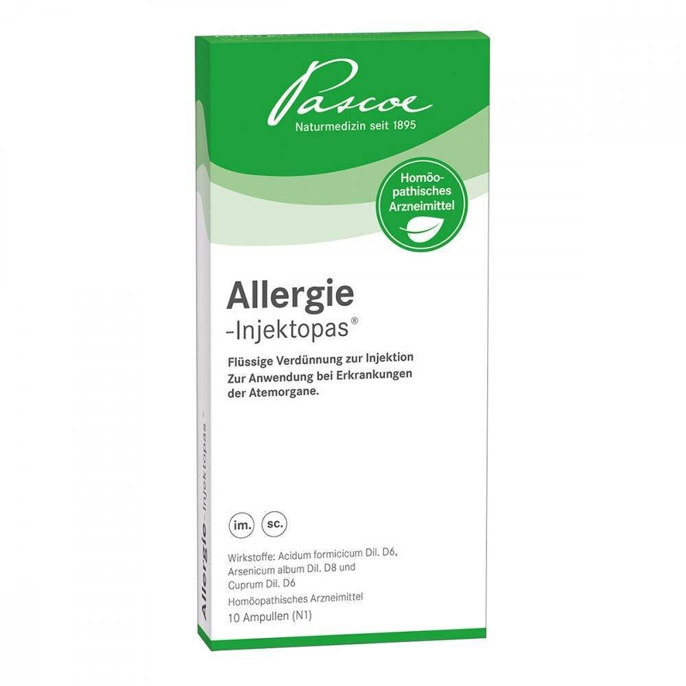 ALLERGY-INJEKTOPAS solution for injection ampoules, 10X2 ml