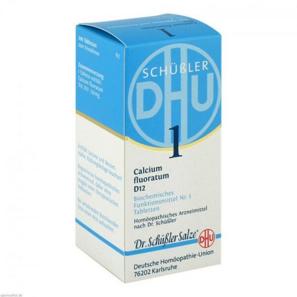 BIOCHEMIE DHU 1 Calcium fluoratum D 12 tablets, 200 pcs