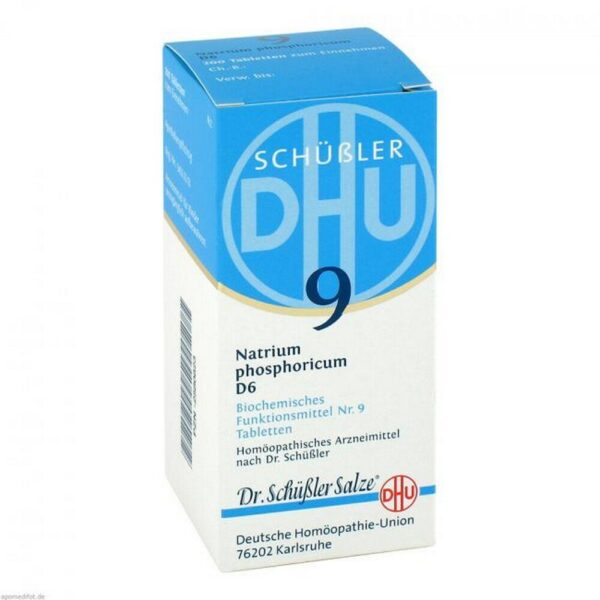 BIOCHEMIE DHU 9 sodium phosphoricum D 6 tablets, 200 pcs