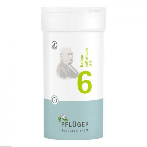 BIOCHEMIE Pfluger 6 potassium sulfuricum D 6 tabl., 400 pcs