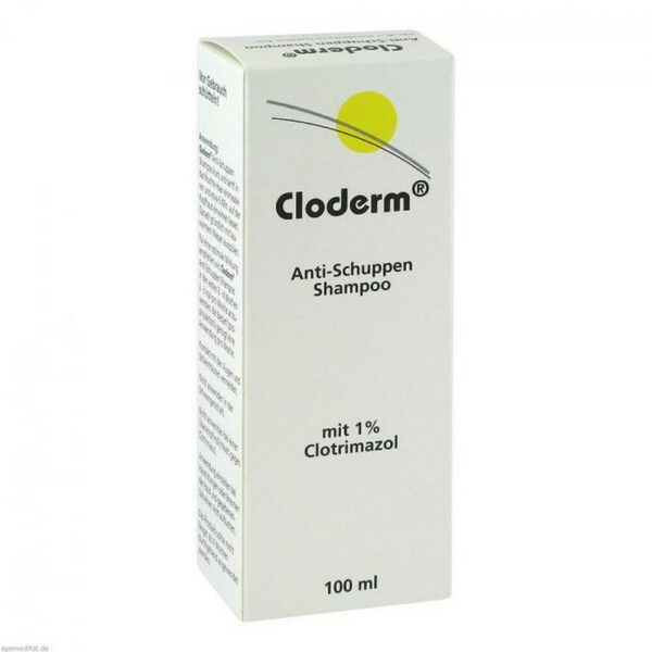 CLODERM anti-dandruff shampoo, 100 ml