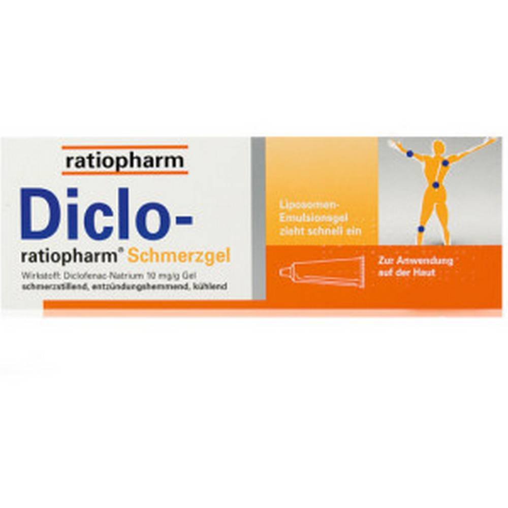 DICLO-RATIOPHARM Schmerzgel, 150 g