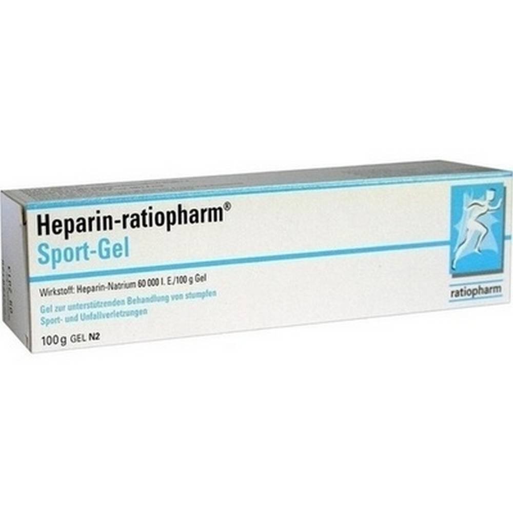 HEPARIN RATIOPHARM Sport Gel, 100 g