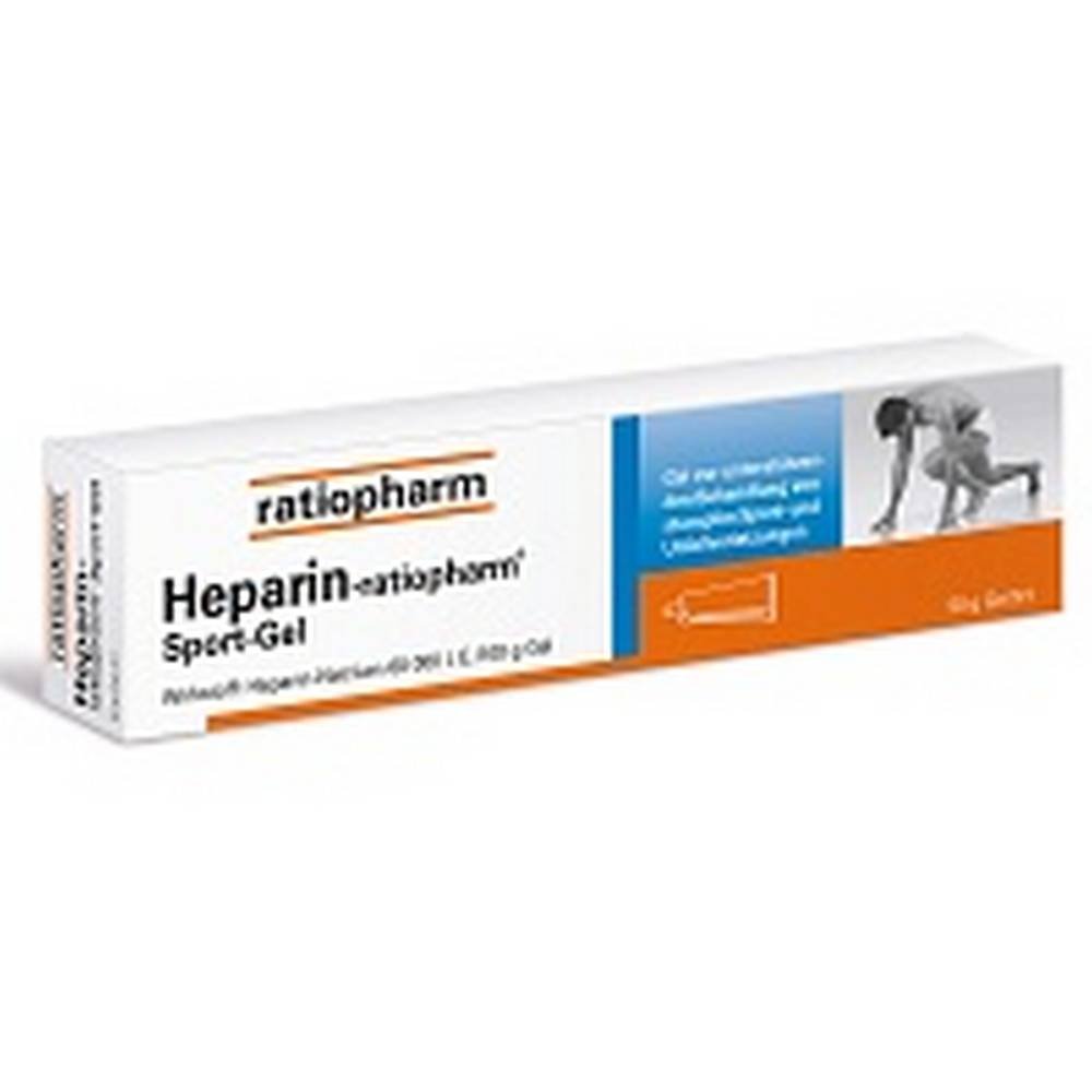 HEPARIN RATIOPHARM Sport Gel, 50 g