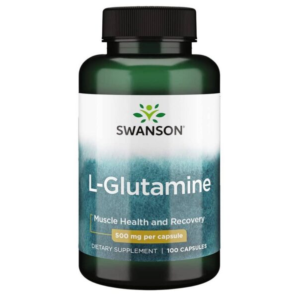 Natural Swanson Glutamine Capsules