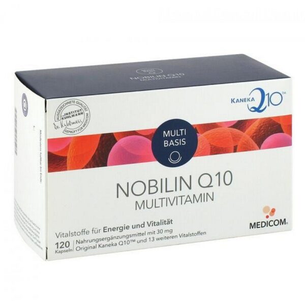 NOBILIN Q10 multivitamin capsules,  120 pcs